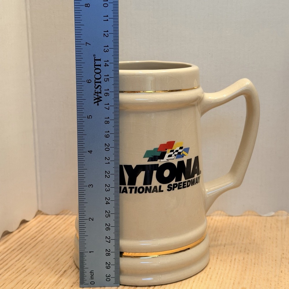 Vintage NASCAR Daytona 500 International Speedway Beer Stein Mug 59-05 Winners - Picture 2 of 8